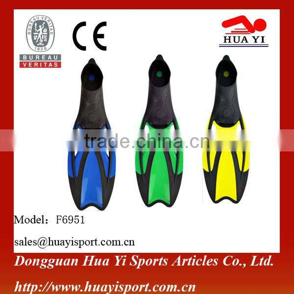 Multi size fins logo printed welcome fashion diving set