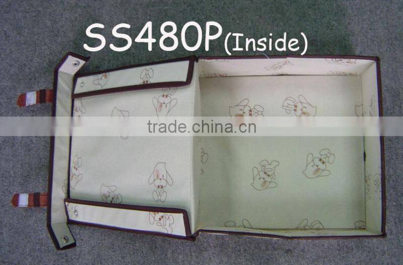 Hourse hold foldable Non-woven storage box / toy storage box