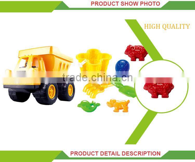 Hot sale outdoor sand beach equipment plastic toys dump truck