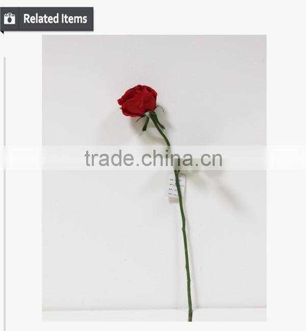 New arrival flower home decoration real touch 7 flowers purple Dendrobium