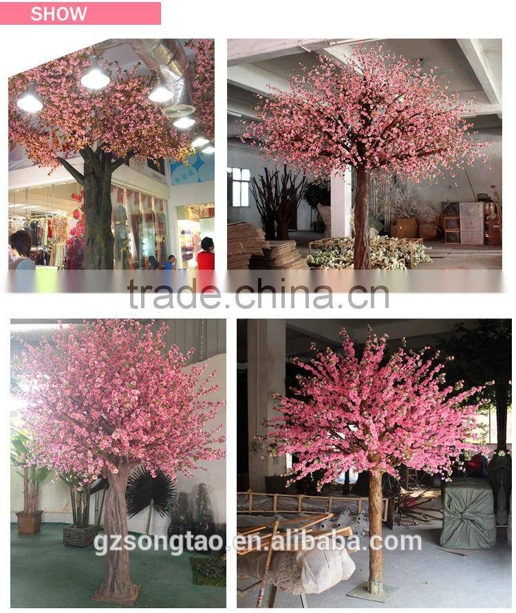 2015 hot sale cherry blossom tree decor party trees fantasy artificial cherry blossom tree