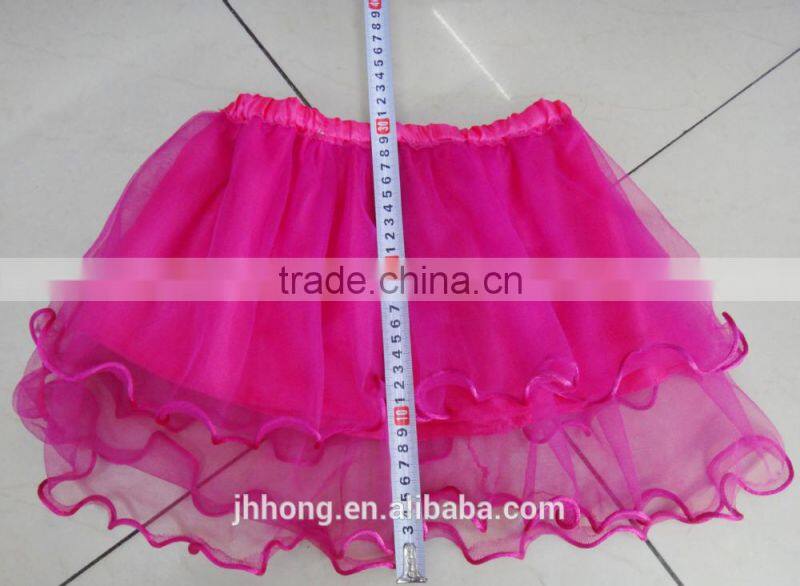 2014 Hot sale fashion baby red tutu skirt factory direct sale made in china