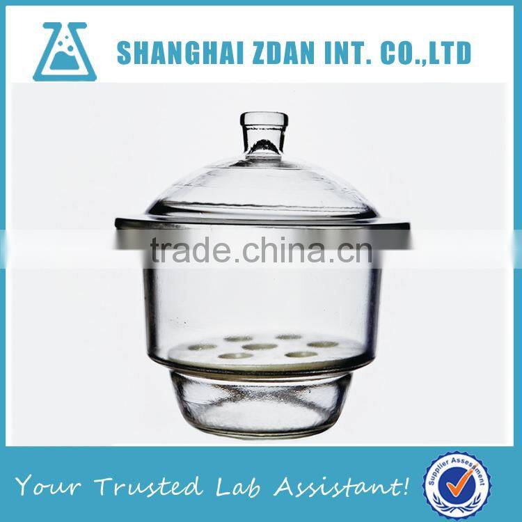 Glass Desiccator With Top Knob,Dryer For Laboratory Glassware