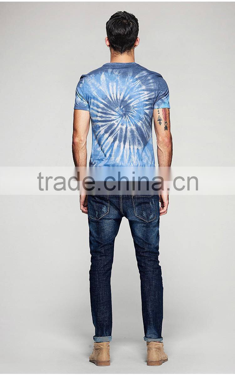 Men Tie Dye T-shirt ,cotton T-shirt, summer shirt,customized
