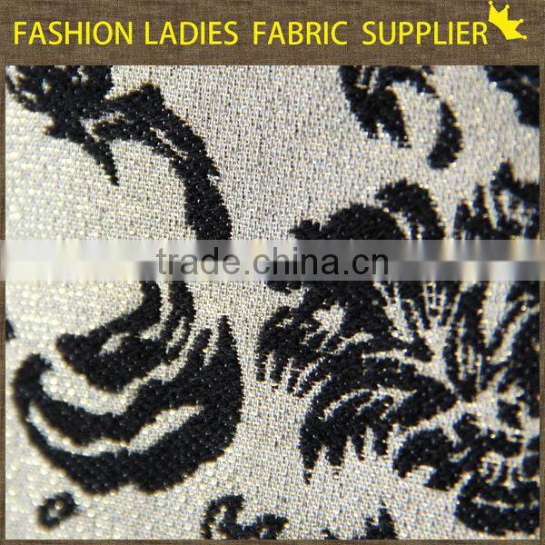 shaoxing textile 2016 Hot selling! poly/ctn jacqaurd fabric,garments fabric,ladies' wearing fabric 210gsm jacquard fabrics