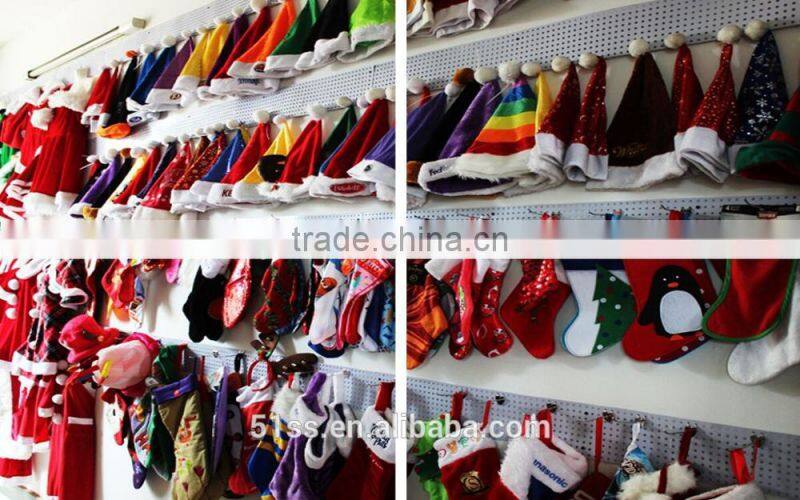 Wholesale classic adult size felt decoration christmas hat
