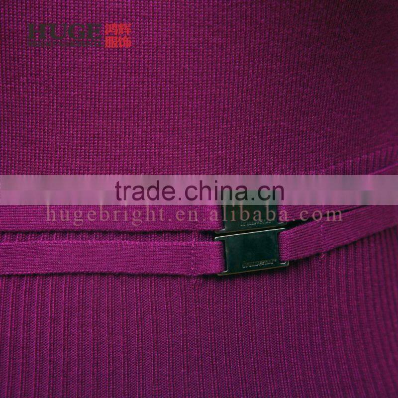 Customized Size OEM Service Women'S V Neck Sweater