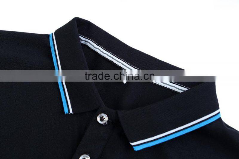 In stock high quality unisex wholesale blank customer polo-shirt