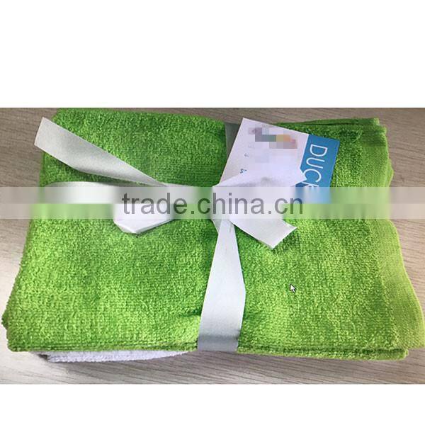 Stock Cotton Terry Hand Face Facial Towels