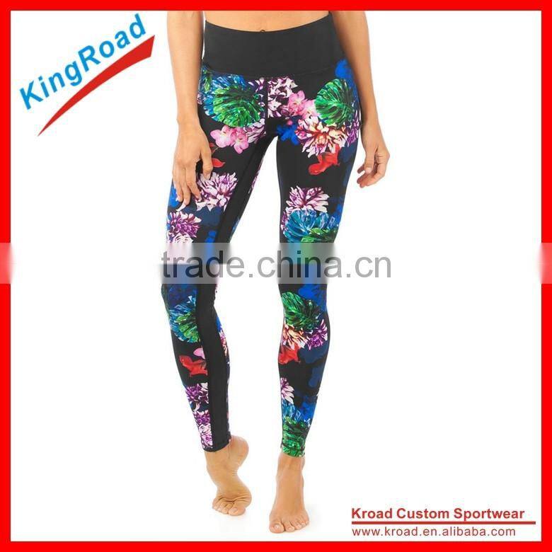 2015 Kroad High Quality Sublimation Camouflage Suits Compression Pants Yoga Pants