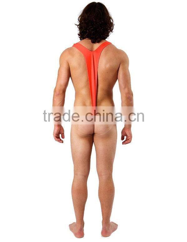 Borat Mankini Thong Swimsuit (Bright Red)