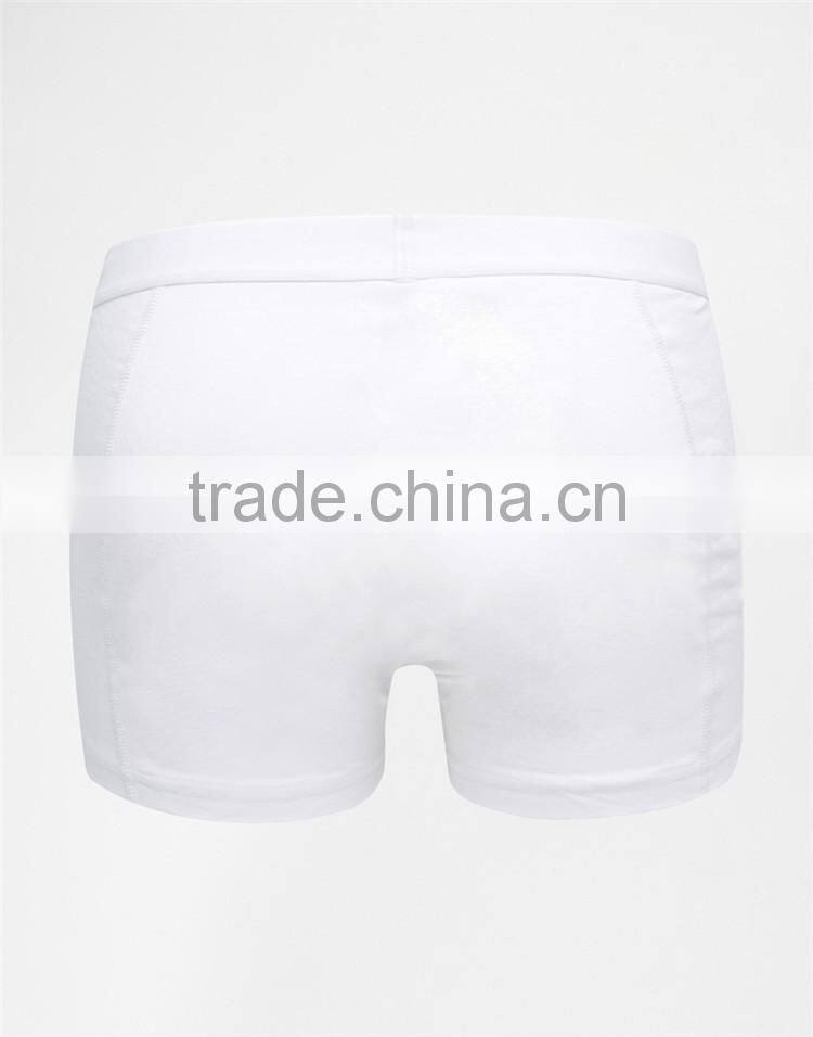 Plain white seamless mens briefs made in china
