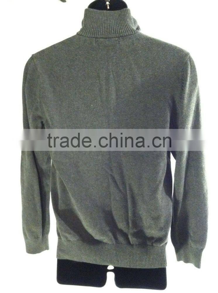 2016 top high quality clothes men woolen sweater with long sleeve