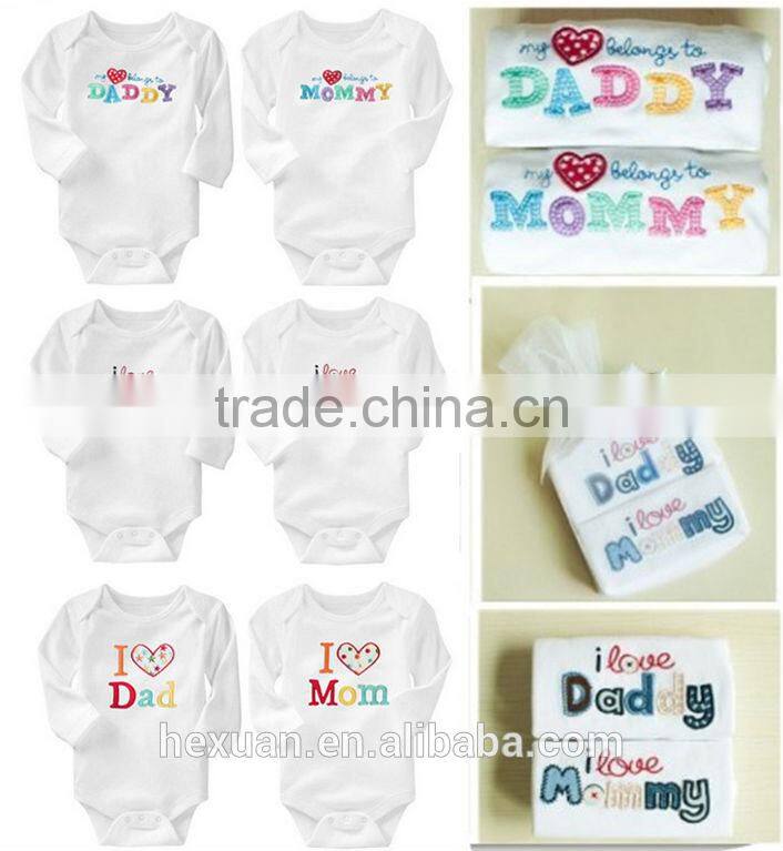 2 pcs long-sleeve Baby romper set, newborn baby gift set ,baby clothing set