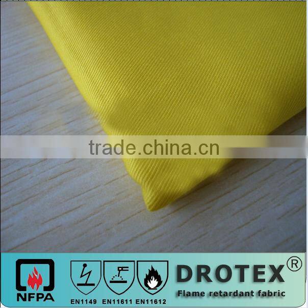 AS/NZS 4399Hot sales yellow 100% cotton Anti-UV water repellent fabric