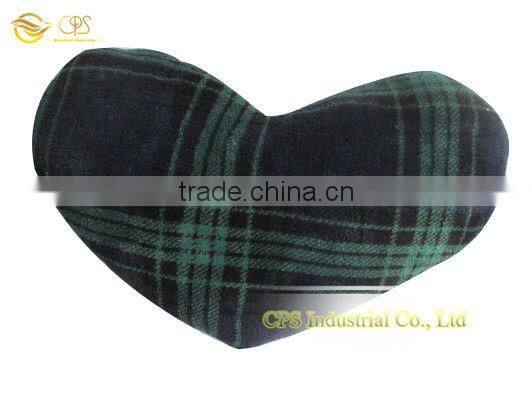 Decorative bolster pillows heart shape cushions for moon chair