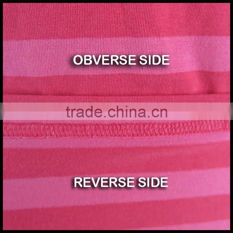 T092-1533P OEM Striped T Shirt Wholesale China, 95%Cotton Shirts High Quality