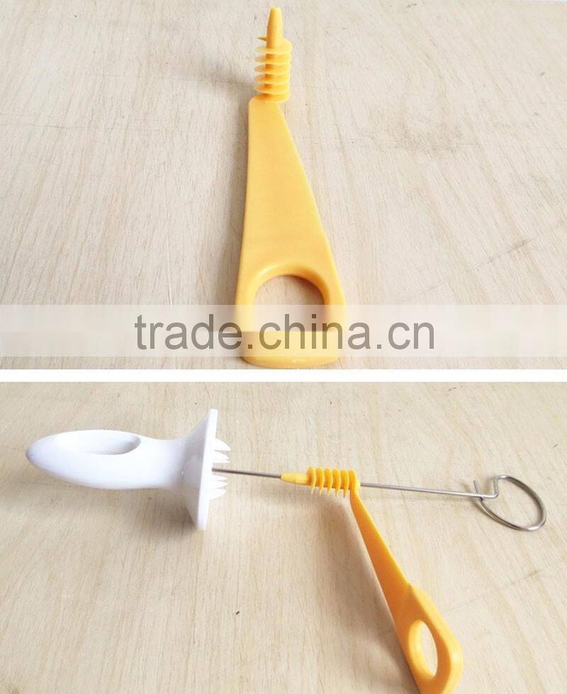 professional potato chips slicer / spiral potato cutter / Potato Cutting Machine