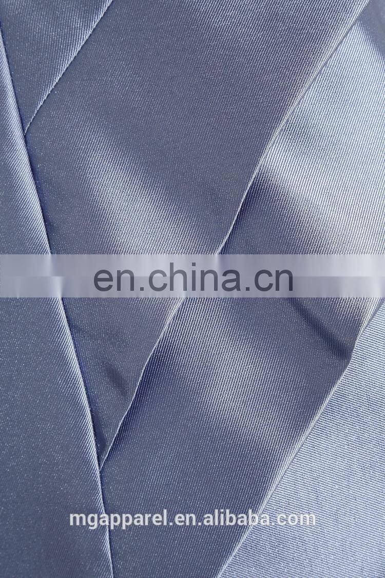 New design Satin twill gown prom dress patterns for women