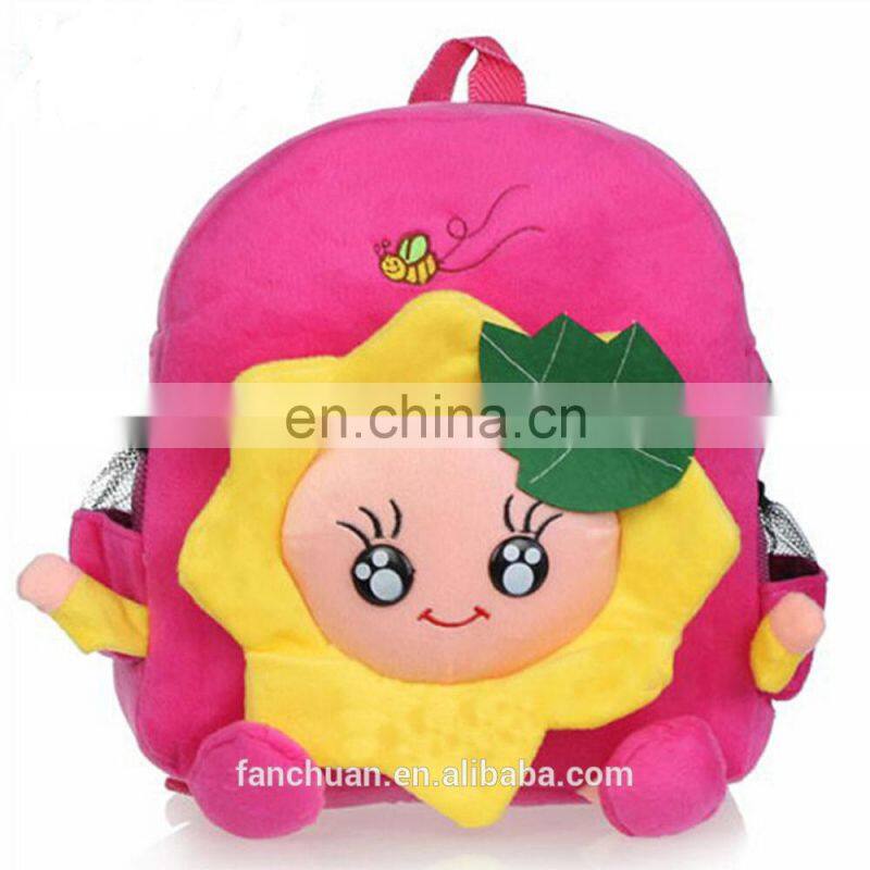 OEM accepted Hot Plush Kids Toys Backpack