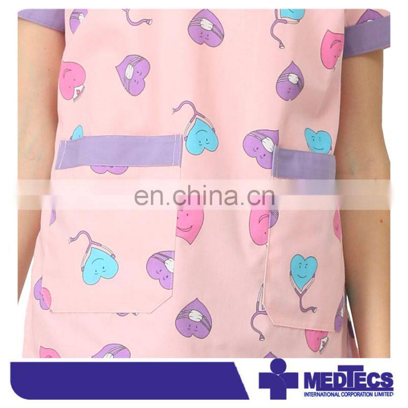 Surgical Cotton Uniform Or Antimicrobial Coat To Dr Seuss Scrub