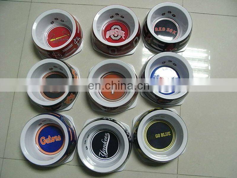 Melamine Cat Face Pet Bowl