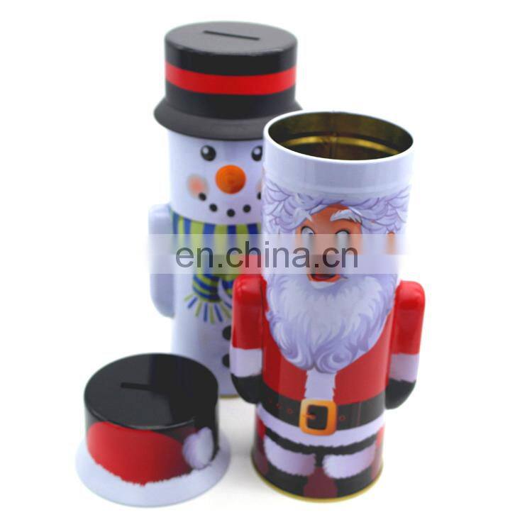 wholesale tin coin bank tin can with removable lid