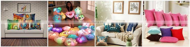 Custom new fashion car seat plush cushion headboard bed