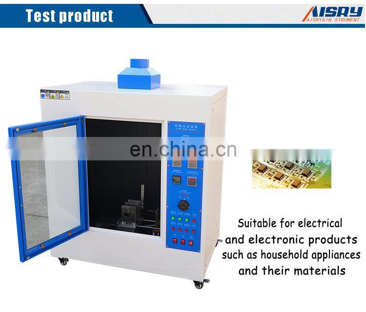 IEC60695 Glow Wire Test Equipment Electrical Material Flammability Test Machine