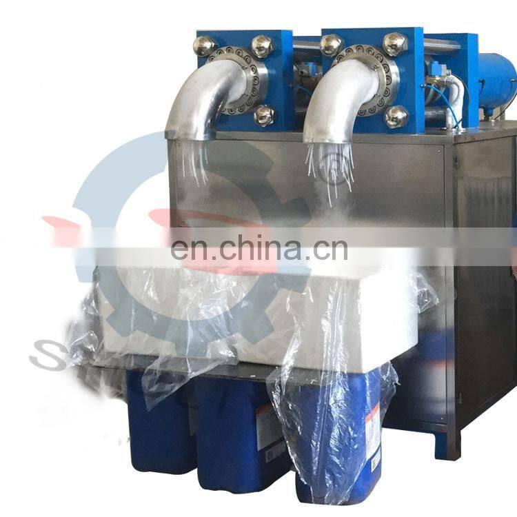 Energy-efficient dry ice pelletizer dry ice block machine