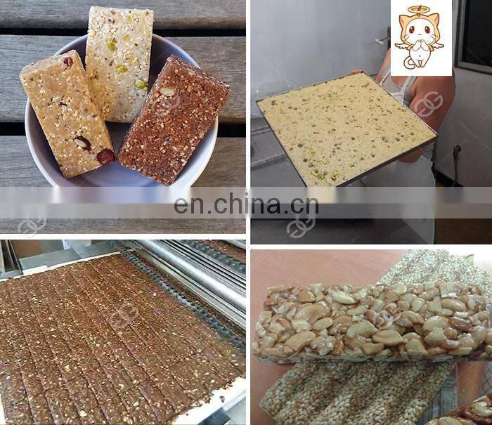 Gold Supplier Breakfast Peanut Chikki Candy Fruit Energy Granola Bar Making Chocolate Cereal Bar Machine