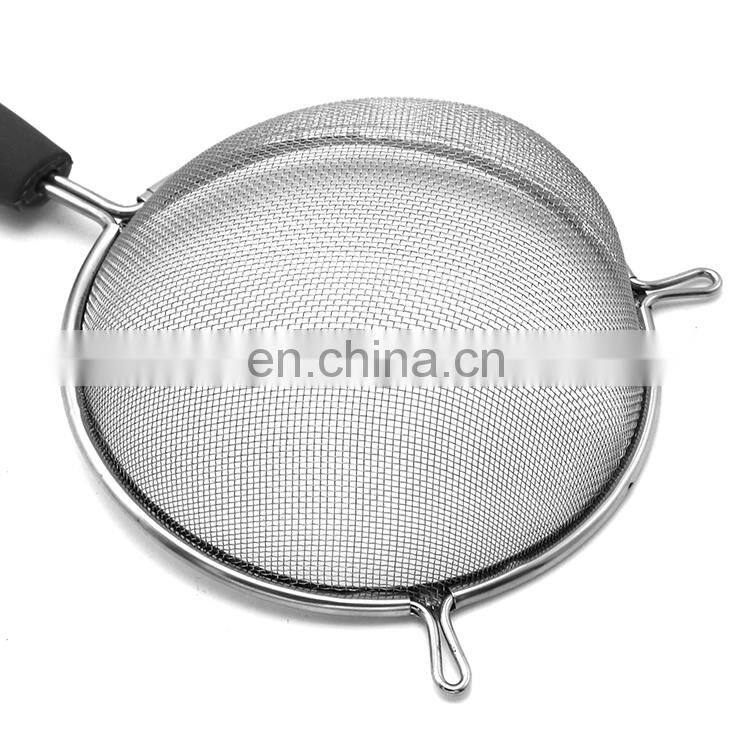 Hot Sale kitchenware Stainless Mesh Strainer