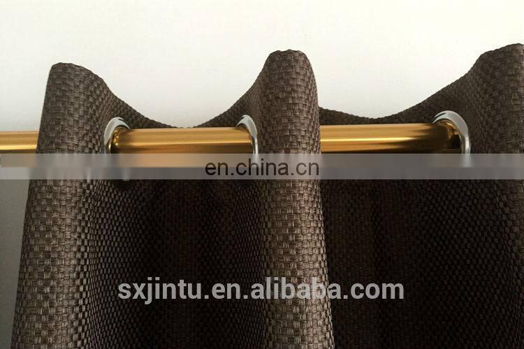 Factory supply cheap latest design Linen fabric for curtain
