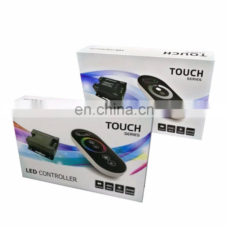 Shenzhen factory dc12v 24v RGB touchable led controller