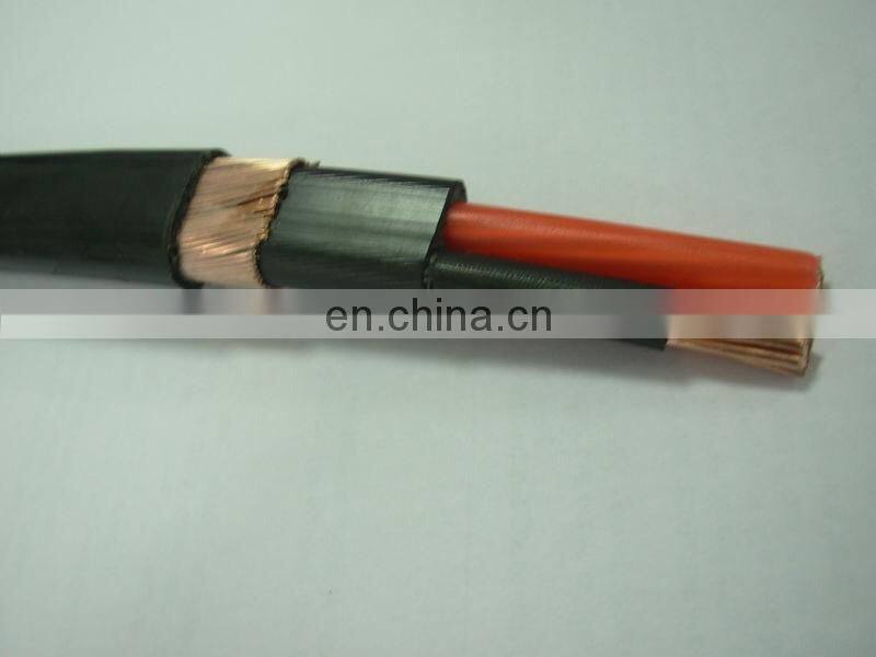 3x6awg XLPE Insulated Copper Concentric Cable