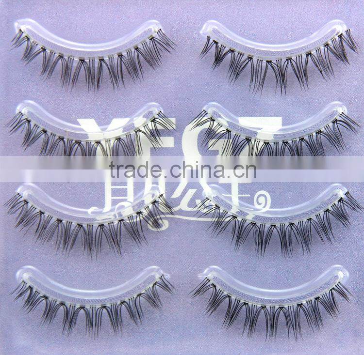 2015 Hot sale!!! Pretty package false eyelashes wholesale false eyelashes crazy false eyelash