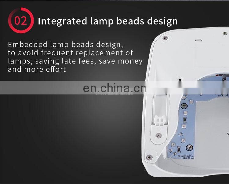 electric 60w nail lamp uv led nail lamp with smart timer nail dryer machine