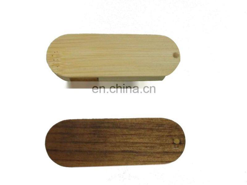 Hot sale swivel wooden USB flash drive, memory stick 1g/2g/4g/8g/32g/64g oem logo printing gift usb