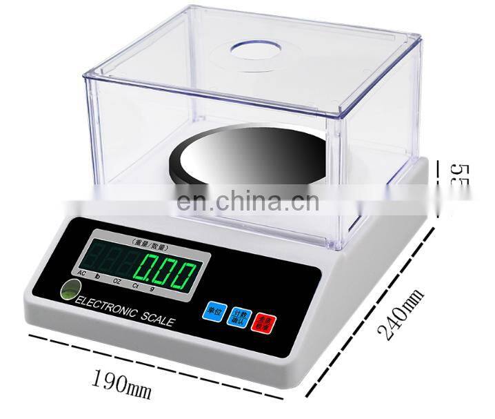 100g 200g 300g 500g 1mg electronic weighing balance