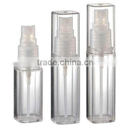 Plastic mini travel mist spray bottle