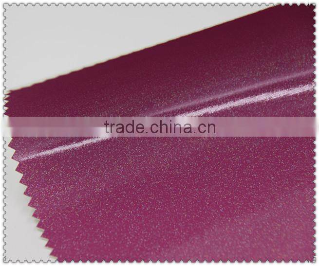 100% PU Synthetic Leather shiny leather bag bag leather