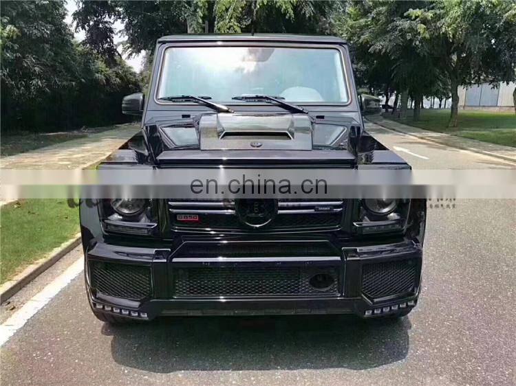 BB style body kit for Mercedes Benz G class W463 G500 G55 front bumper rear bumper wide fenders side skirts grille facelift