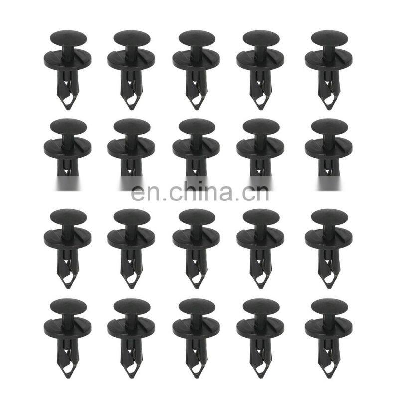 Auto Fastener Clips Fastener Rivet Clips 190Pcs 6 Sizes Car Push Pin Rivet Trim Clips