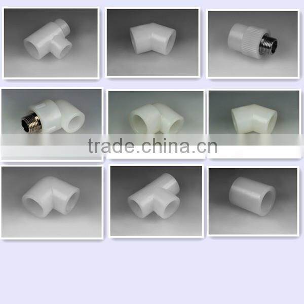 PERT Pipe fittings/ Plastic pipe fittings male threaded coupling