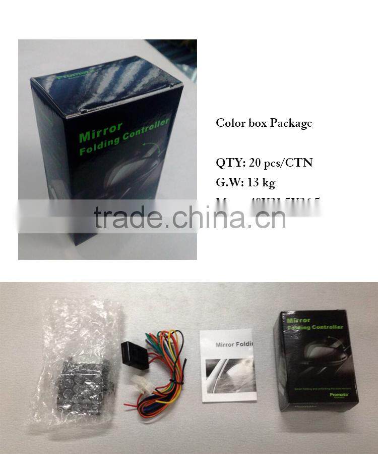 Car rear mirror closer, rear mirror closer for cars