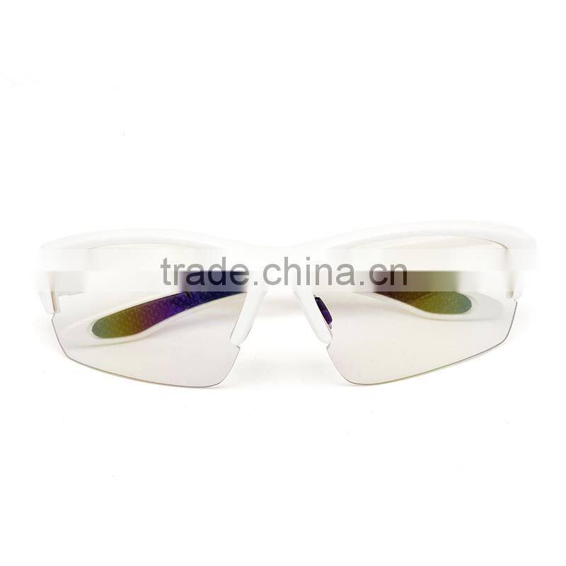 Hot sale style men high quality sports sun glasses colorful lens sunglasses