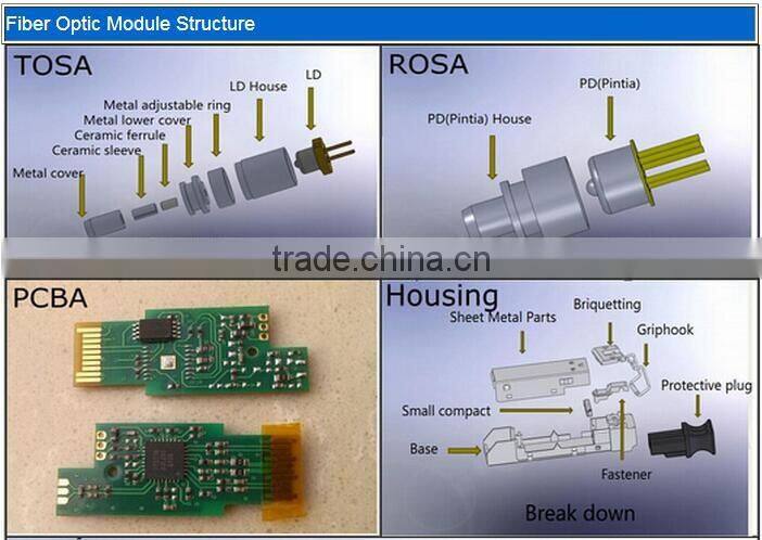 SFP Fiber Optical Module SC Singlemode 1.25G/1250MHZ 3KM