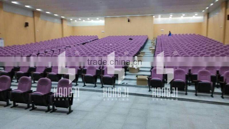 Cheap Theater furniture type foldable auditorium chair HJ63-E