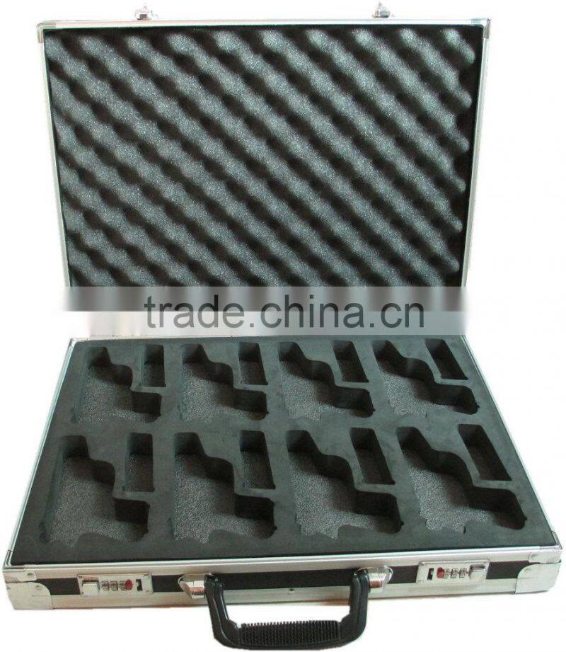 2015 High quality gun cases/aluminum instrument gun case/aluminum hard carry case