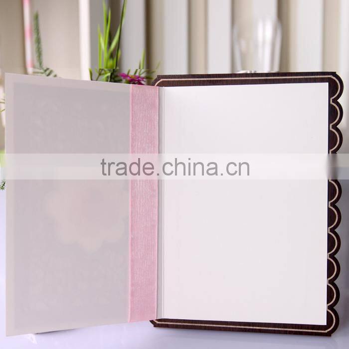 2016 Best Selling Classic Bengali Wooden Wedding Cars with Ribbon and Flower